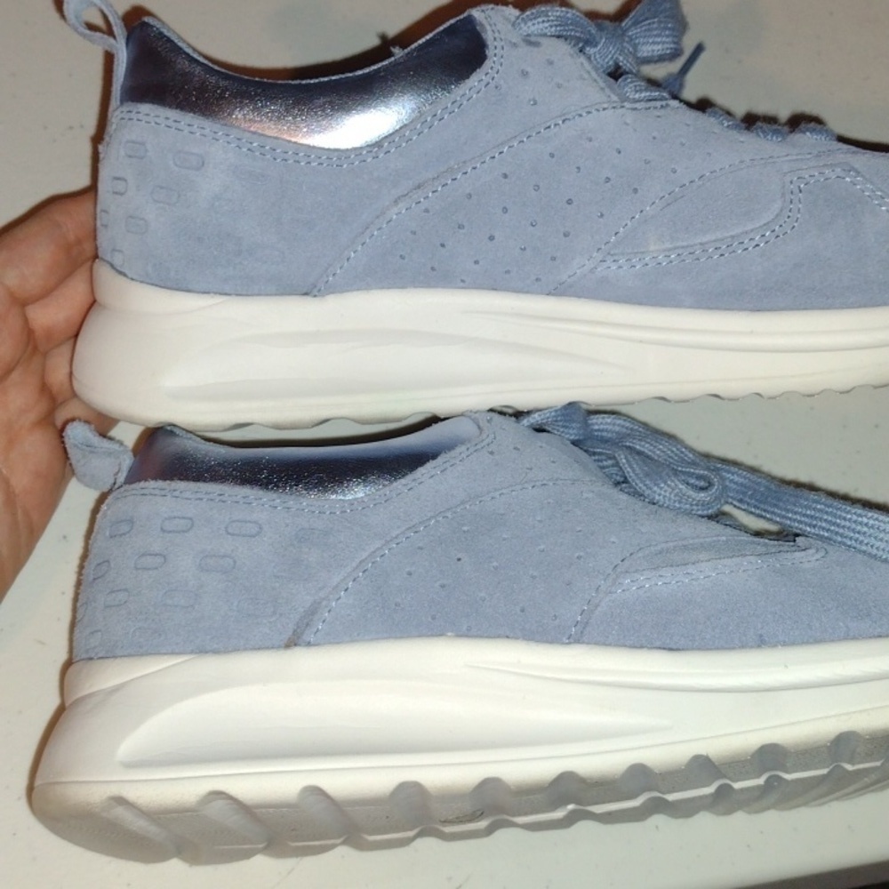 Easy SPIRIT Evolve Sphynx Light Blue Size 8 Walking Shoes - Picture 2 of 12